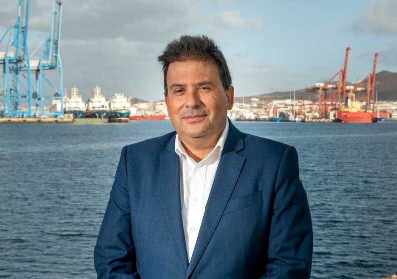 Luis Ibarra, presidente de la Autoridad Portuaria de Las Palmas