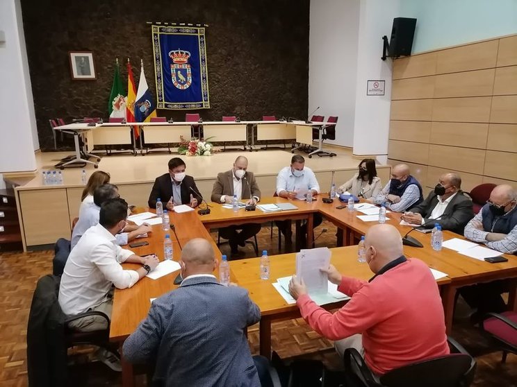 Reunión entre el Cabildo de Fuerteventura, Ayuntamiento de Pájara y Excelfuert.