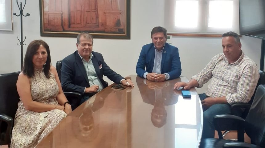 Reunión del Ayuntamiento de Pájara con Fuertcan.