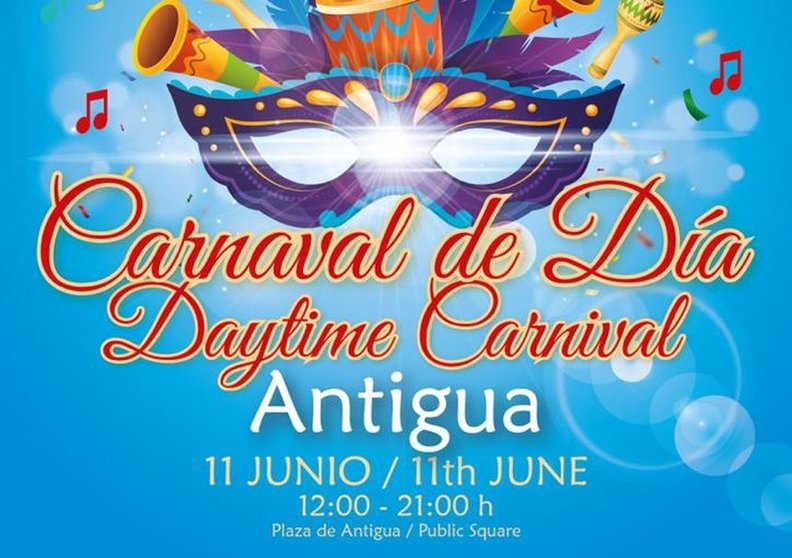 Cartel del carnaval de Antigua.
