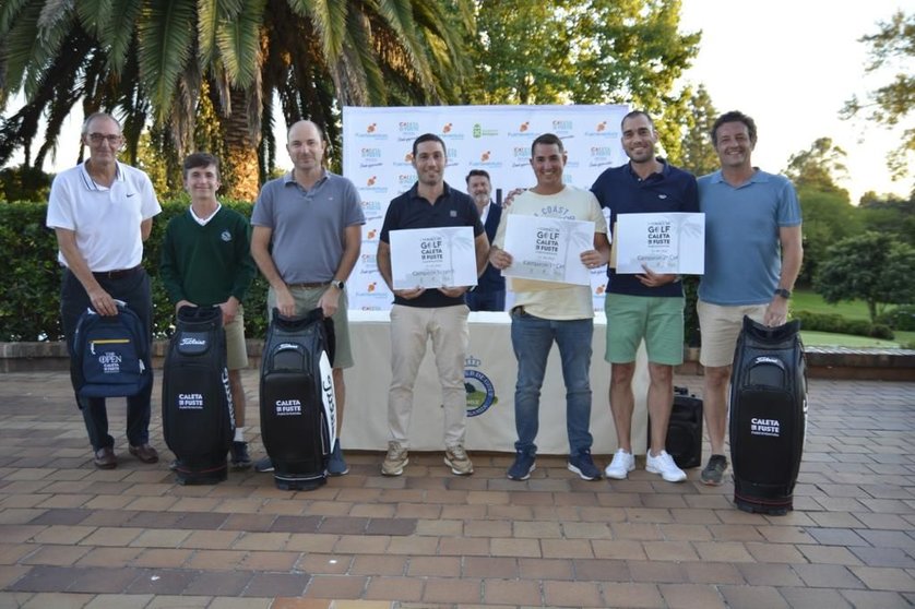 Ganadores del Torneo de Golf Caleta de Fuste Fuerteventura.