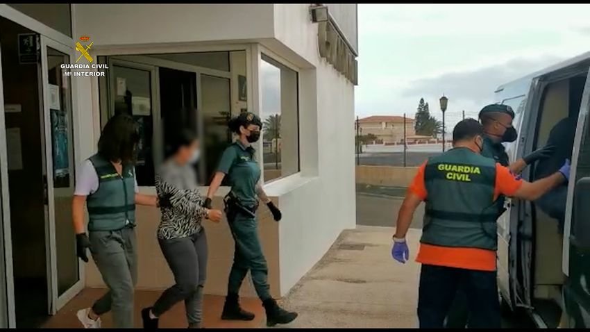 guardia civil detenidA