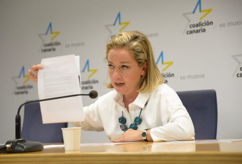 Ana Oramas, portavoz de Coalición Canaria-PNC en el Congreso de los Diputados.