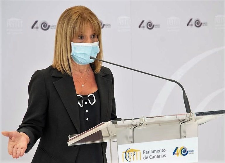 Esther González, diputada de Nueva Canarias.