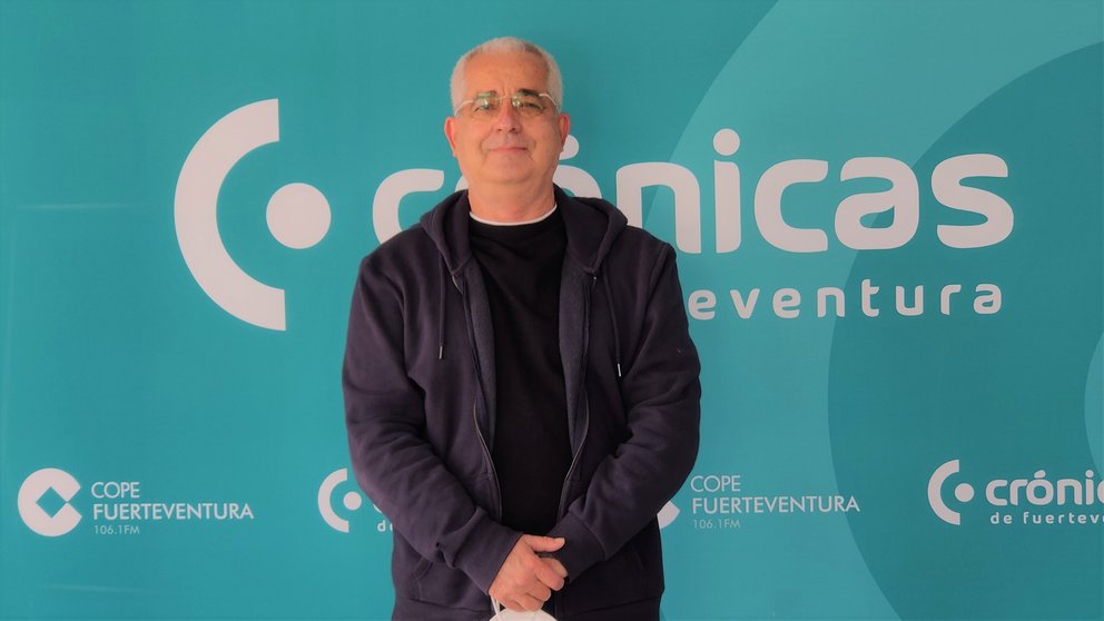 Eduardo Tarquis, concejal de Educación y Patrimonio en Puerto del Rosario y coordinador insular de Podemos. 